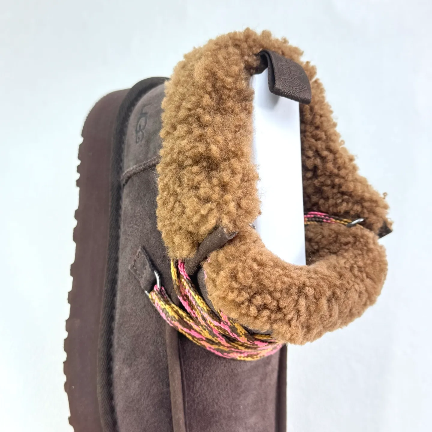 Self-pickup 💰560 Ugg Fukala lace-up boots 3954 The official website's main recommendation. A must-have for Maillard in autumn and winter. Every color matches well. The shape is super positive. The soles are increased by 3.8cm. Perfectly modifying the leg shape. Simple and elegant style. Must be arranged! size：35-40